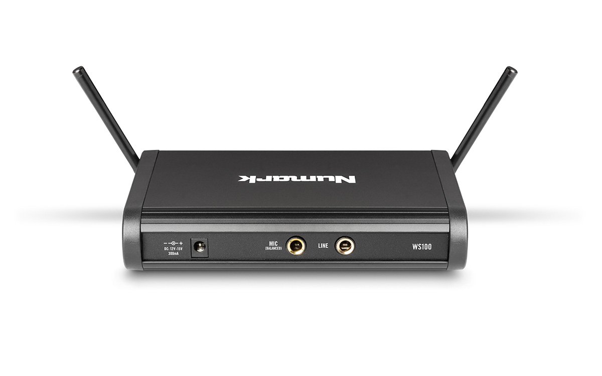 Amazon | Numark WS100 | 24-Bit UHF Digital Wireless Microphone